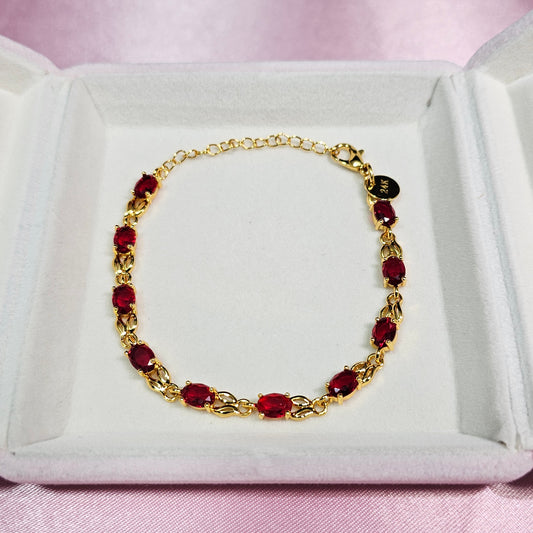 Royal Crimson Cuff